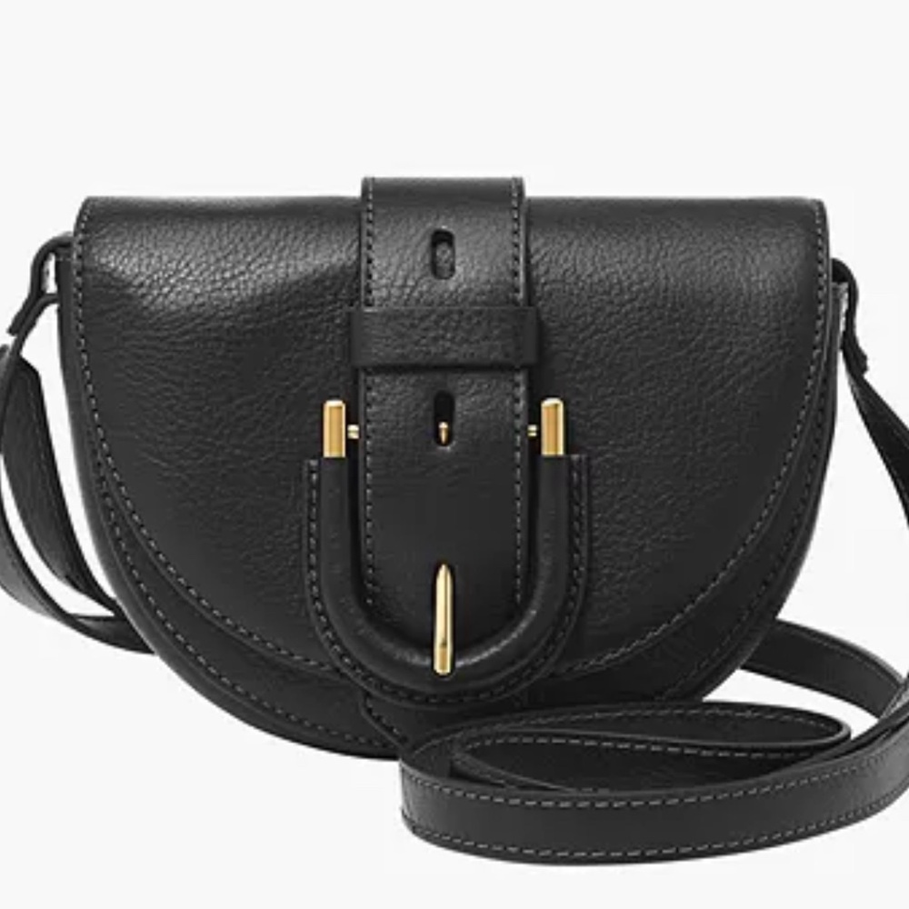 Fossil Harwell Saddle purse Mini NWT